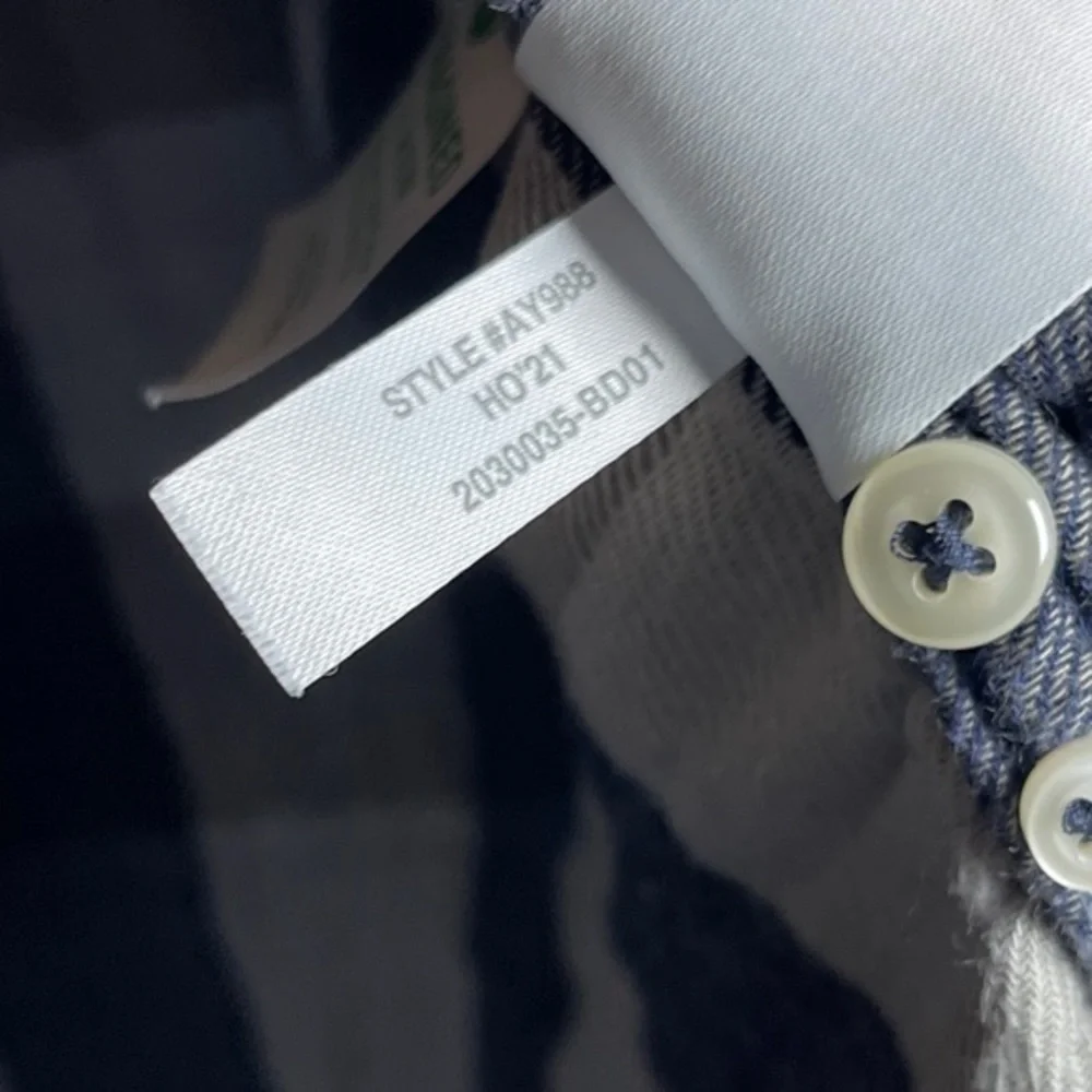 J Crew Every Stitch Considered Slim Fit 100%‎ Cotton Button Down shirt